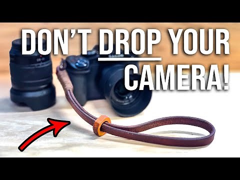 DIY Leather Camera Strap | Don't Drop Your Expensive Camera!