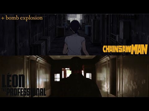 Alterntive Ending | Léon (1994) in Chainsaw Man: Reze Arc (2025) チェンソーマン