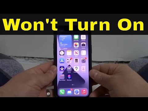 Iphone 12 Won't Turn On-Easy Fixes