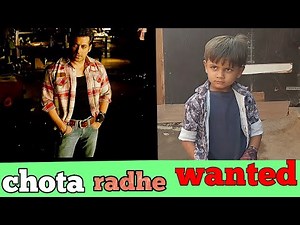chota radhe // wanted movie scene // Salman Khan