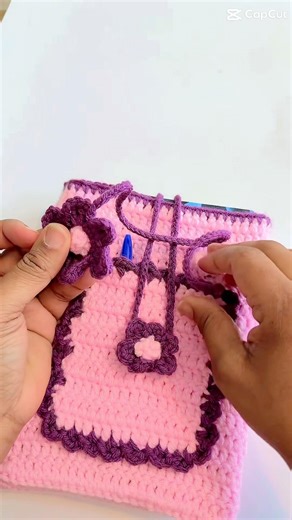Comment crocheter une magnifique pochette pour offrir #crochet #knitting #diy
