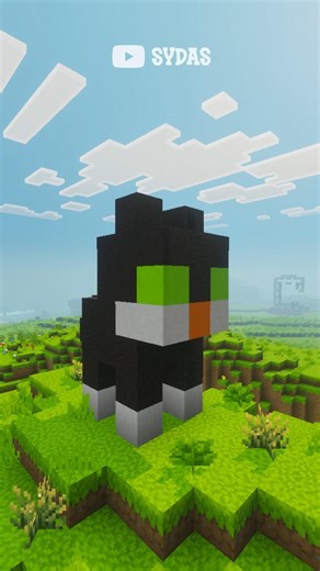 The Cutest Minecraft Baby Cat Statue 🐱✨️ #shorts