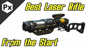 Fallout 4 Laser Sniper Rifle From The Start