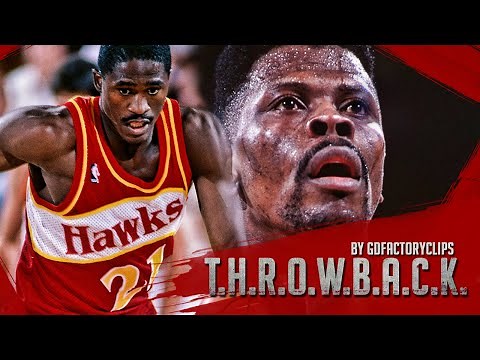 Throwback: Patrick Ewing vs Dominique Wilkins 52 Full Duel Highlights 1991.12.07 Knicks at Hawks