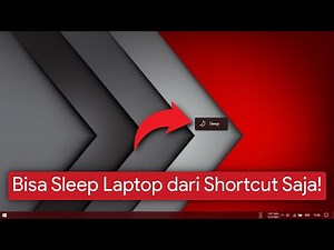 Cara Membuat Shortcut Sleep di Desktop Windows