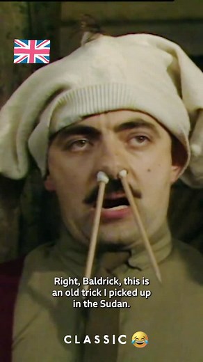 Simon Cropper | “Wibble!” — Blackadder’s brilliant attempt to escape the trenches of WWI. 🇬🇧 😆 🏆 A masterclass in absurd British humour from Blackadder... | Instagram