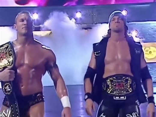 WWE2006顶级台柱级双打组合4V4组队赛 #WWE#世界摔角娱乐