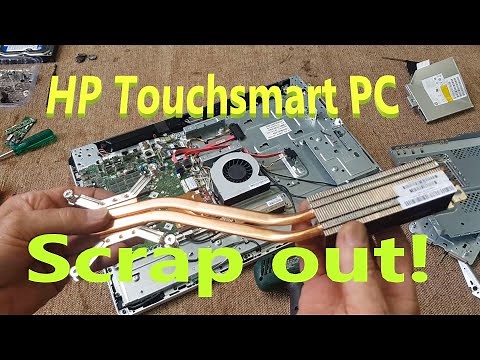 Scrapping out a HP Touchsmart 520 PC Computer from ewaste. Is there much scrap value??