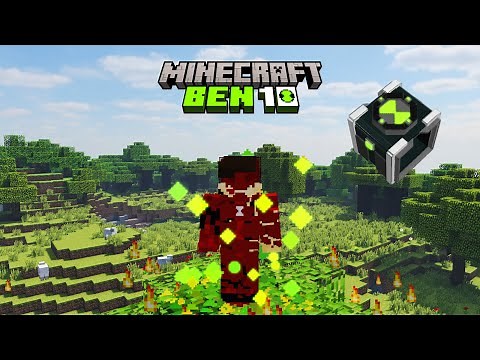 COMO JOGAR ADDON DE BEN 10 DO MARSHY NO MINECRAFT JAVA!!