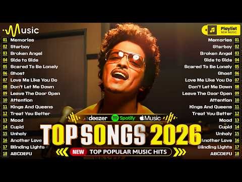 Bruno Mars, Justin Bieber, Charlie Puth, Rihanna, Maroon 5, Dua Lipa 🍋 Billboard Top 50 This Week