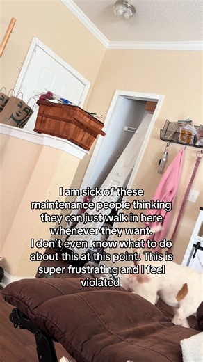 Frustrated with Unannounced Maintenance Access