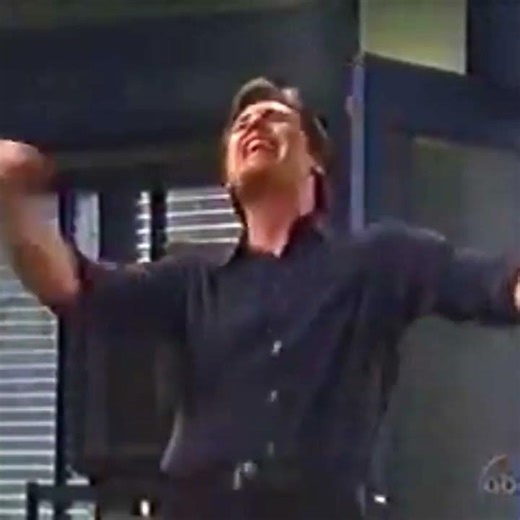 All My Children 10/08/1998 Tad is quite giddy!