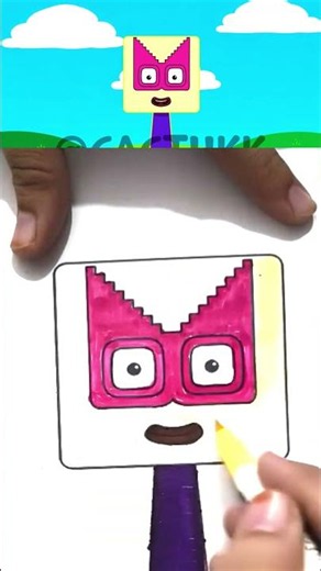 My Sprunki OC: Thirty Six (from Numberblocks) 🔥🎶 Hand Drawi