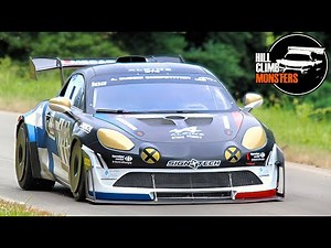 500+Hp ALPINE A110 GT4 Evo || ONBOARD Pikes Peak Version-based Monster