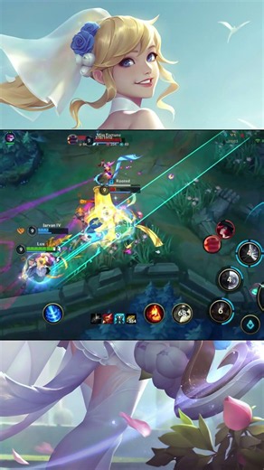 CRAZY DAMAGE CRYSTAL ROSE LUX MONTAGE #leagueoflegends #wildrift #lux