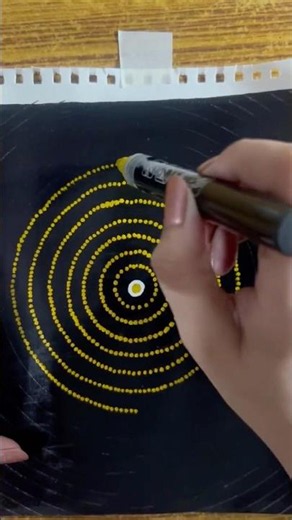 How I Created This Dot Mandala Art? #art #mandala #shorts