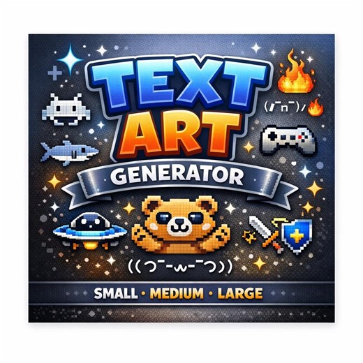 Text Art Generator Mini‑app | Create Small, Medium & Large ASCII Art Instantly | Copy‑paste Ready Prompt for AI Chat - Etsy