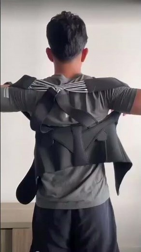 How to Wear Cross Posture Corrector #posturecorrector