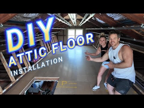 DIY Attic Floor Installation