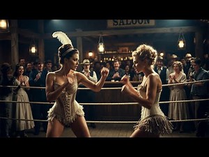 Wild Wild West Saloon Girls fighting.