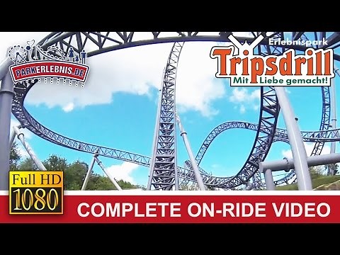 KARACHO Achterbahn OnRide in Tripsdrill [FULL HD POV]
