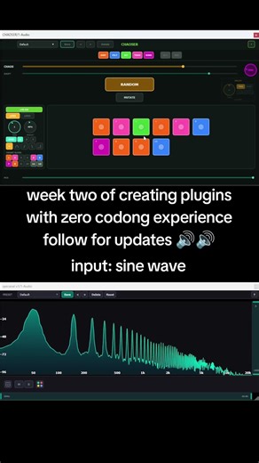 Coding noob creating plugins #chaoser #plugin #vst #sounddesign #vibecoding
