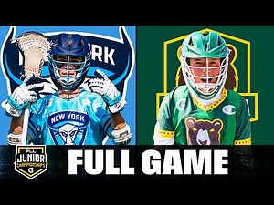 2024 U14 PLL Junior Championship FULL GAME: New York Atlas vs. California Redwoods