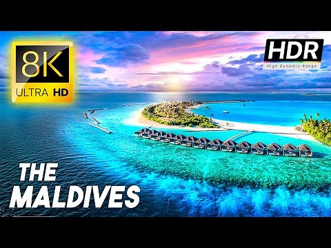 MALDIVES: Explore EXOTIC Island Wonders & Natural Beauty 8K VIDEO ULTRA HD HDR TV #8K