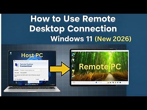 How to Use Remote Desktop Connection Windows 11 (New 2026✅)