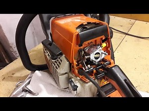 How to clean the carburetor in a petrol saw. Stihl Guide