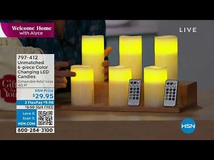 Unmatched 6piece Color Changing LED Candles