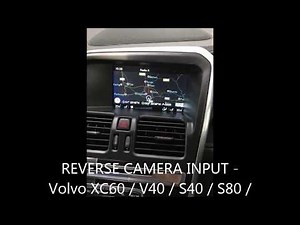 Volvo - Front and Rear Camera for Sensus Connect