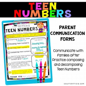 3 Ways You Can Begin Teaching Teen Numbers in Kindergarten