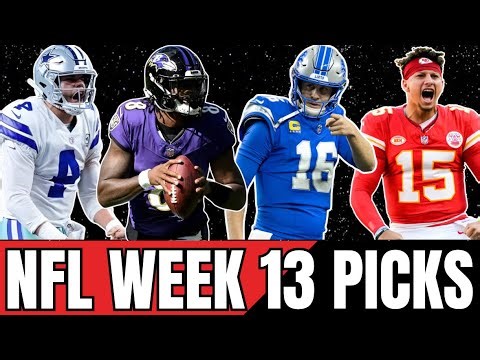 NFL Week 13 Picks & *PREDICTIONS*