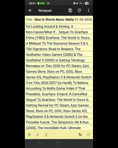 Man In Shorts News: Mafia Trilogy & Mafia: The Old Country Is Coming for Switch 2 on This 2026