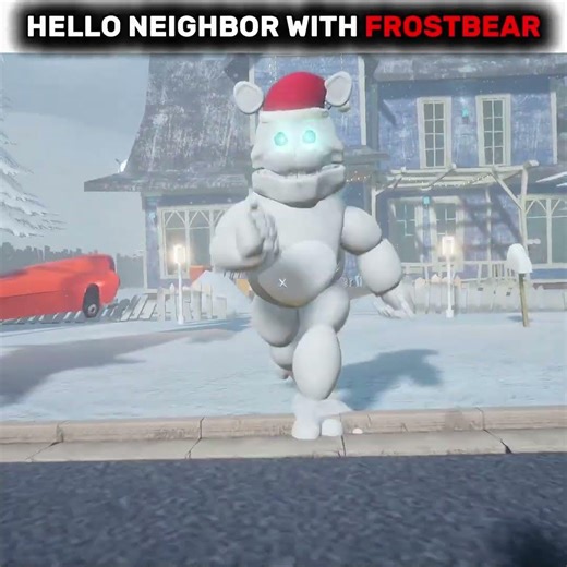 Hello Neighbor Ori vs With Frostbear ☠️ - Hello Neighbor Edit | DARK RED (Super Slowed)