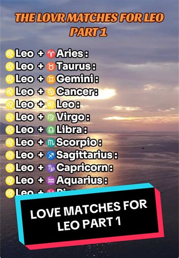 Love Matches for Leo Zodiac Sign: Compatibility Insights