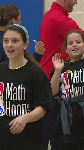 2.4K views | Indianapolis students got a chance to build strong math skills through physical and digital basketball-themed activities on Thursday. | WTHR-TV | Facebook