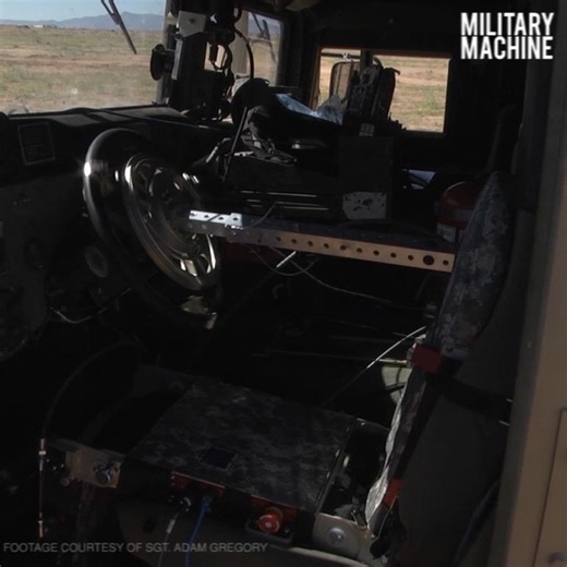 Check out soldiers operate KAIROS System-robotic driving device! | Military Machine