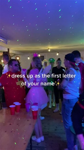 Creative First Letter Party Costume Ideas