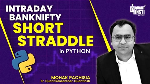 Intraday Short Straddle Strategy Backtest in Python | Bank Nifty Options Strategy | QuantInsti