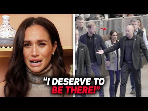 Meghan IN TEARS After Royal Family BLOCKS Her Return To The Invictus Games!