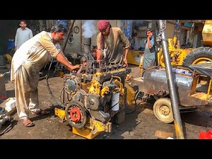 Caterpillar Diesel Engine Rebuild || Caterpillar Engine Assembly Complete Video