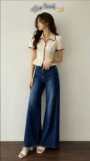 peplum top outfit ideas for girls🤌🏻💌#peplumtops #ootdguide #ootdfashion #classyoutfit #collegestyle