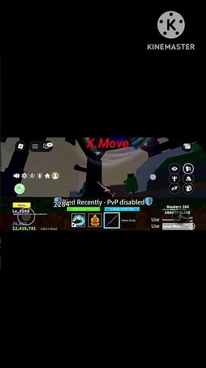 Gravity Blade Showcase In Blox Fruit
