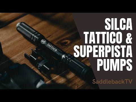 Silca Tattico Mini Pump and Silca SuperPista Digital Floor Pump | SaddlebackTV