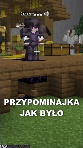 to była BABCIA MARYSIA? XD #shorts #minecraft #anarchiasmp