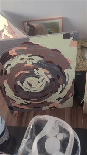 baby stepes,I mean baby steps#myworld#art#myartistlife #workingartist#travellingartist #texturedart