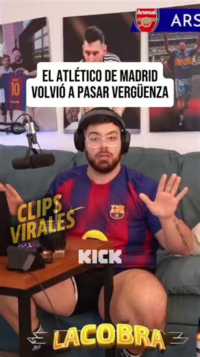 la cobra enojado con el atlético de Madrid #davo #kick #stream #mernosketi #clips