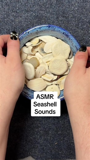 Rummaging in some seashells #asmr #asmrtriggers #lofiasmr #asmrvideos #asmrsounds